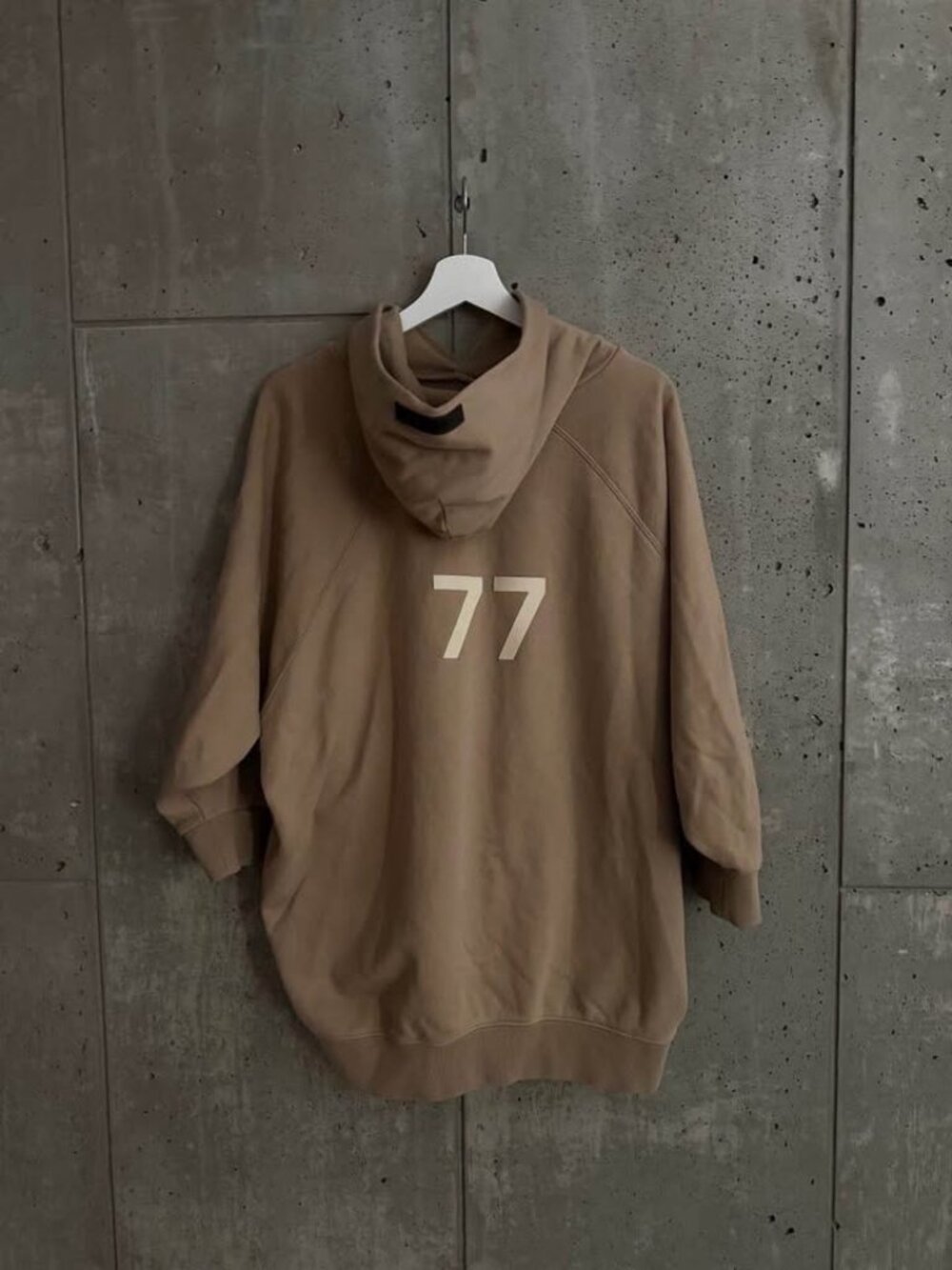 Women’s Fear of God Essentials 3/4-Sleeve Hoodie